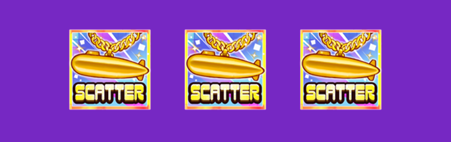 สัญลักษณ์ Scatter คุณสมบัติการหมุนฟรี หรือ Free Spins Feature เกม สภาดิสโก้ AMB Slot